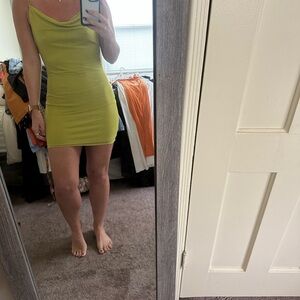 Forever 21 Green Mini Dress
